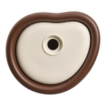 organic bird house 25cm marrone castagna